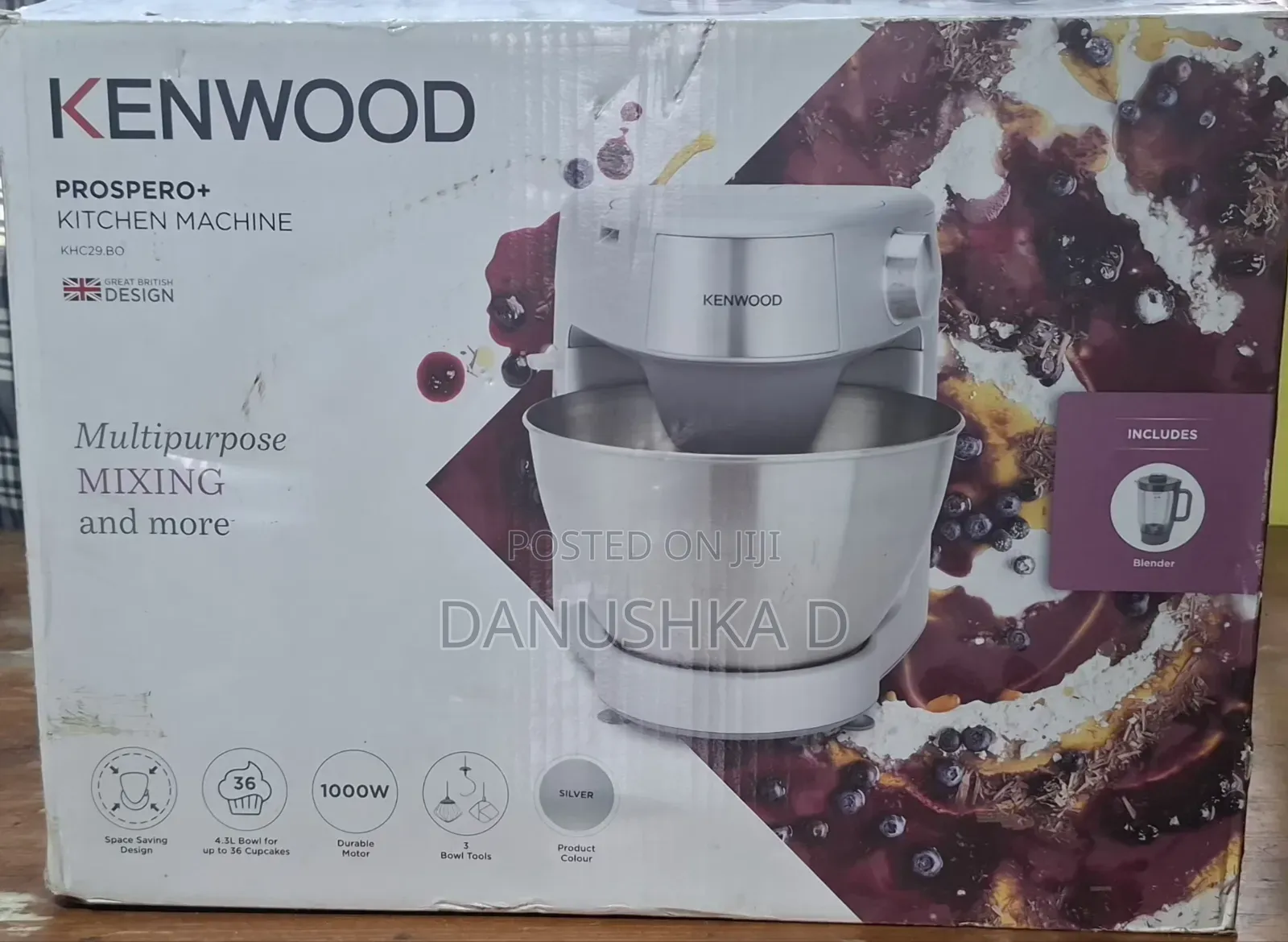 Kenwood Dough Mixer Used Only Ones