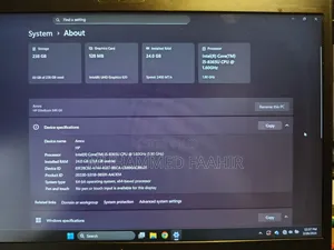 Laptop HP EliteBook 850 G6 24GB Intel Core i5 SSD 256GB