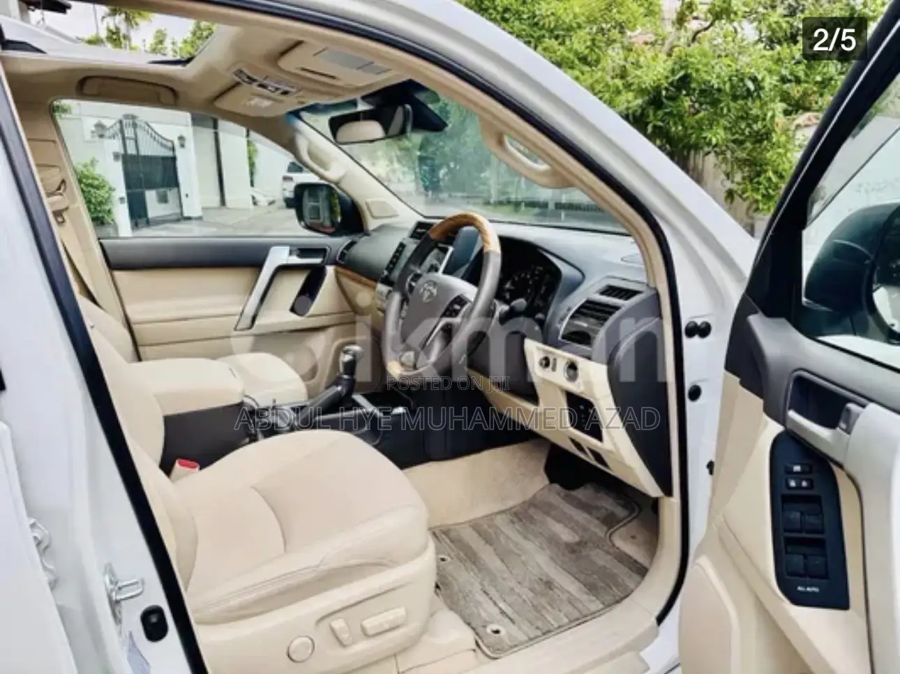 Toyota Land Cruiser Prado 2.7 2023 White