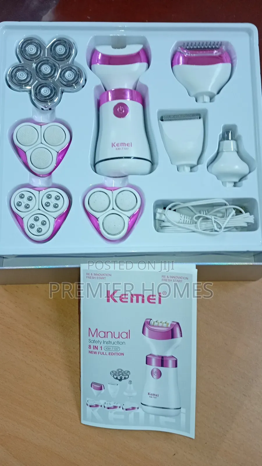 8 in 1 Epilator and Beauty Kit