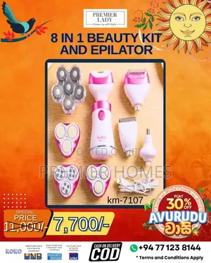 8 in 1 Epilator and Beauty Kit
