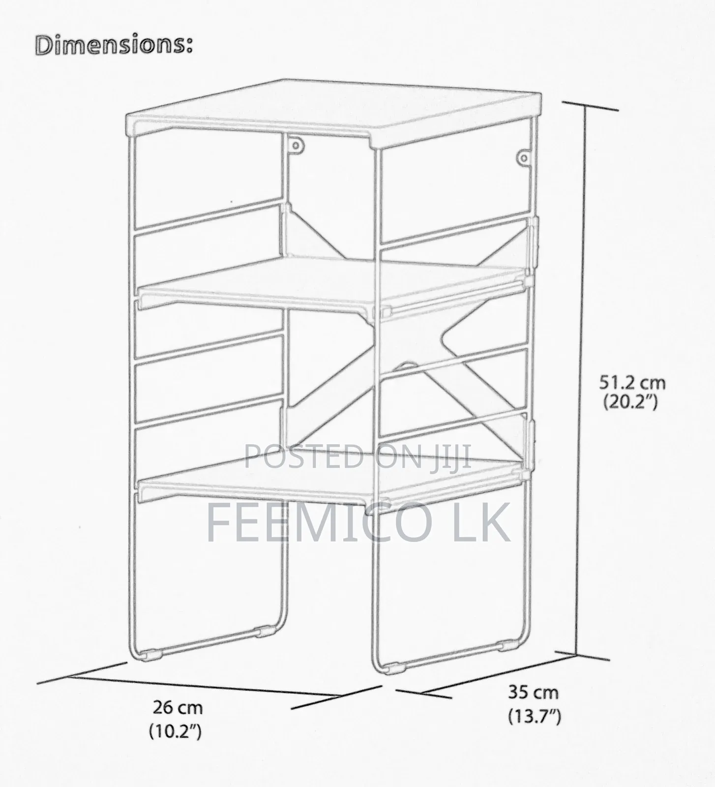 Adjustable Shoe Rack Aisun + Mafeich