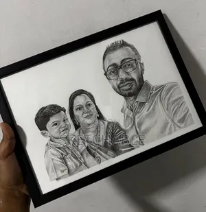 Personalized Birthday Anniversary Gifts - Hand-Drawn Portraits