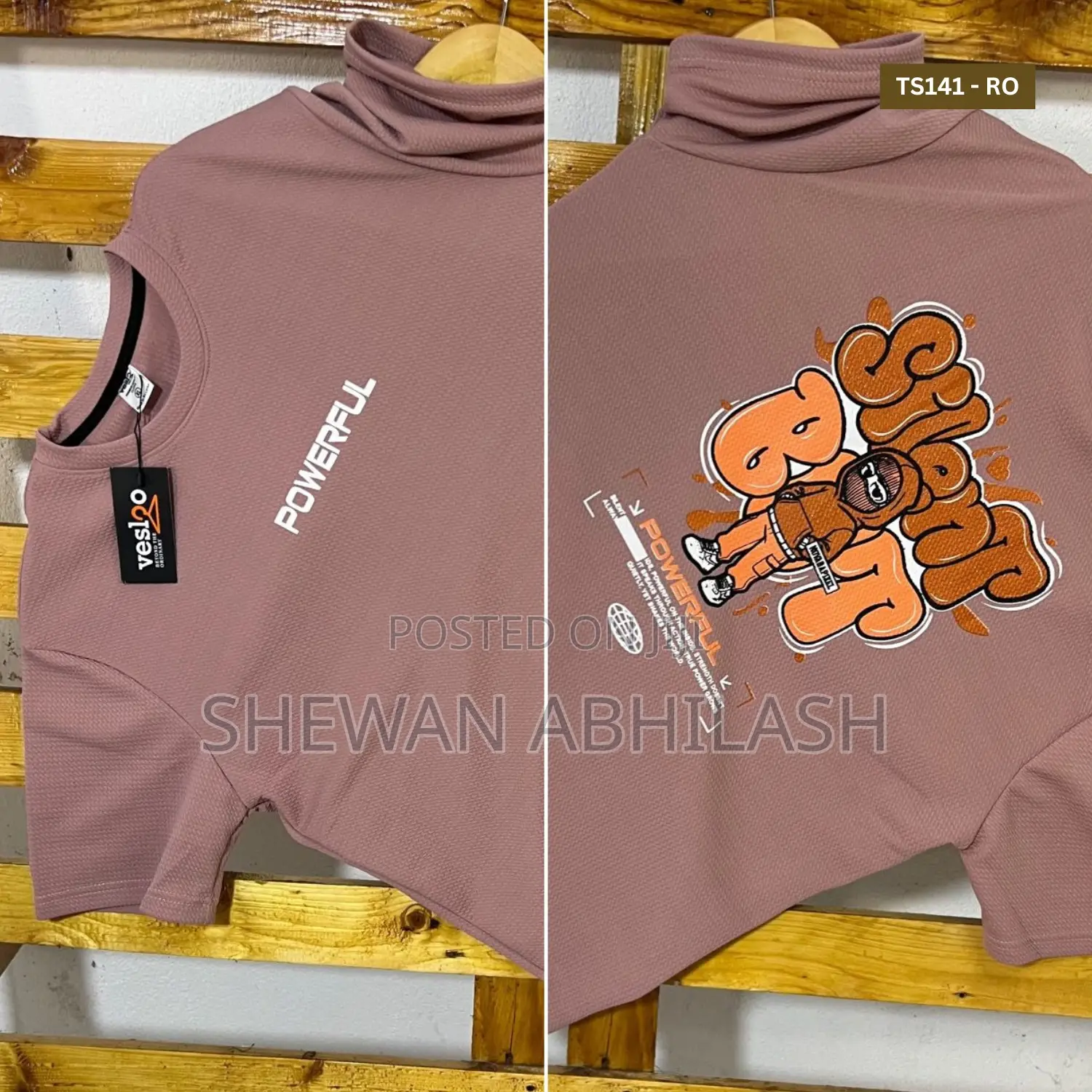 Popcorn Fabric T Shirts