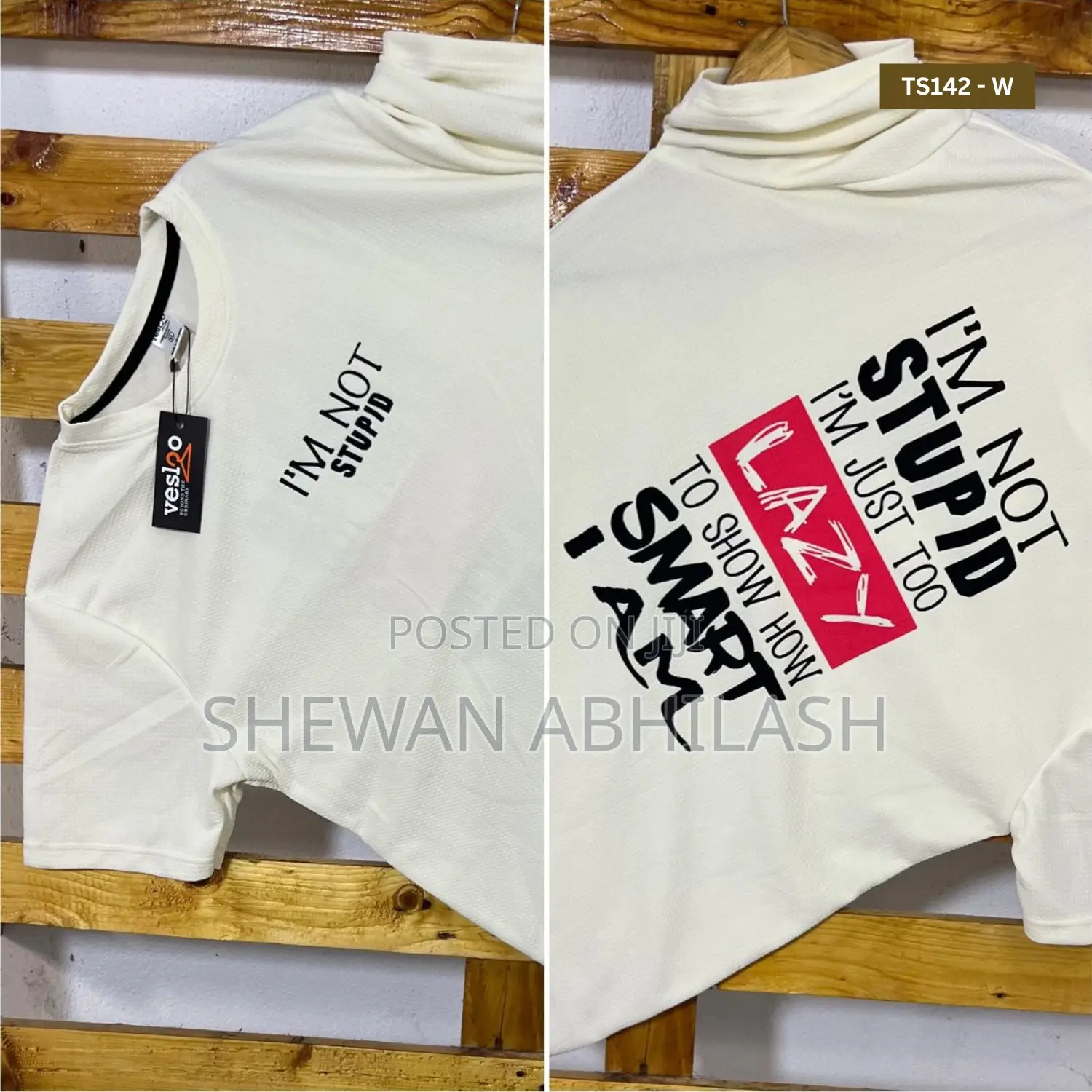 Popcorn Fabric T Shirts