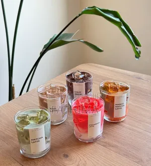 Hand Made Latte Candle