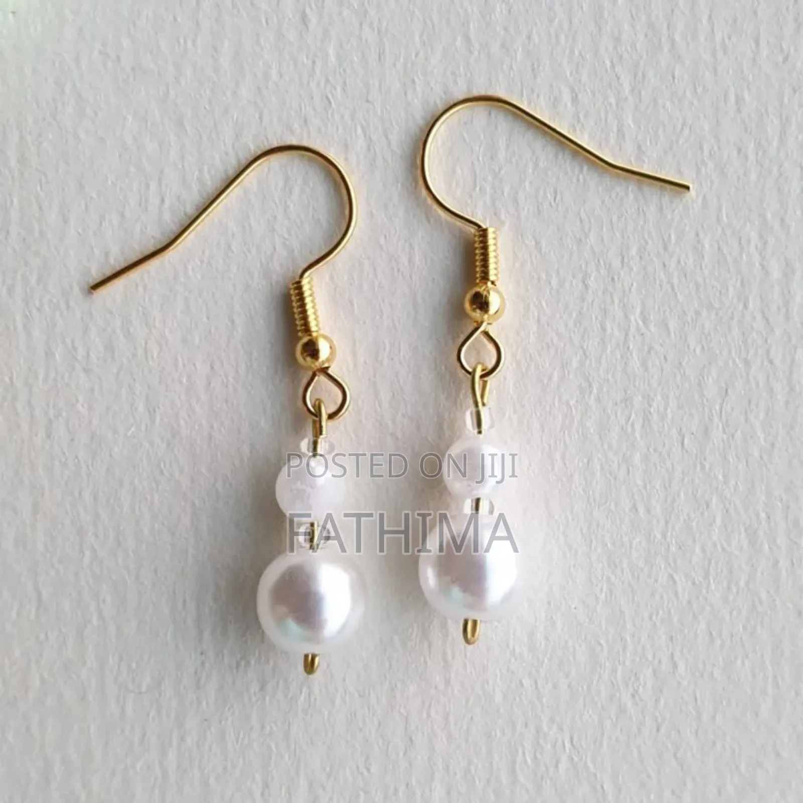 Korean Pearl Drop Earrings