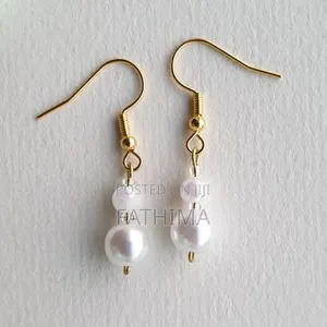 Korean Pearl Drop Earrings