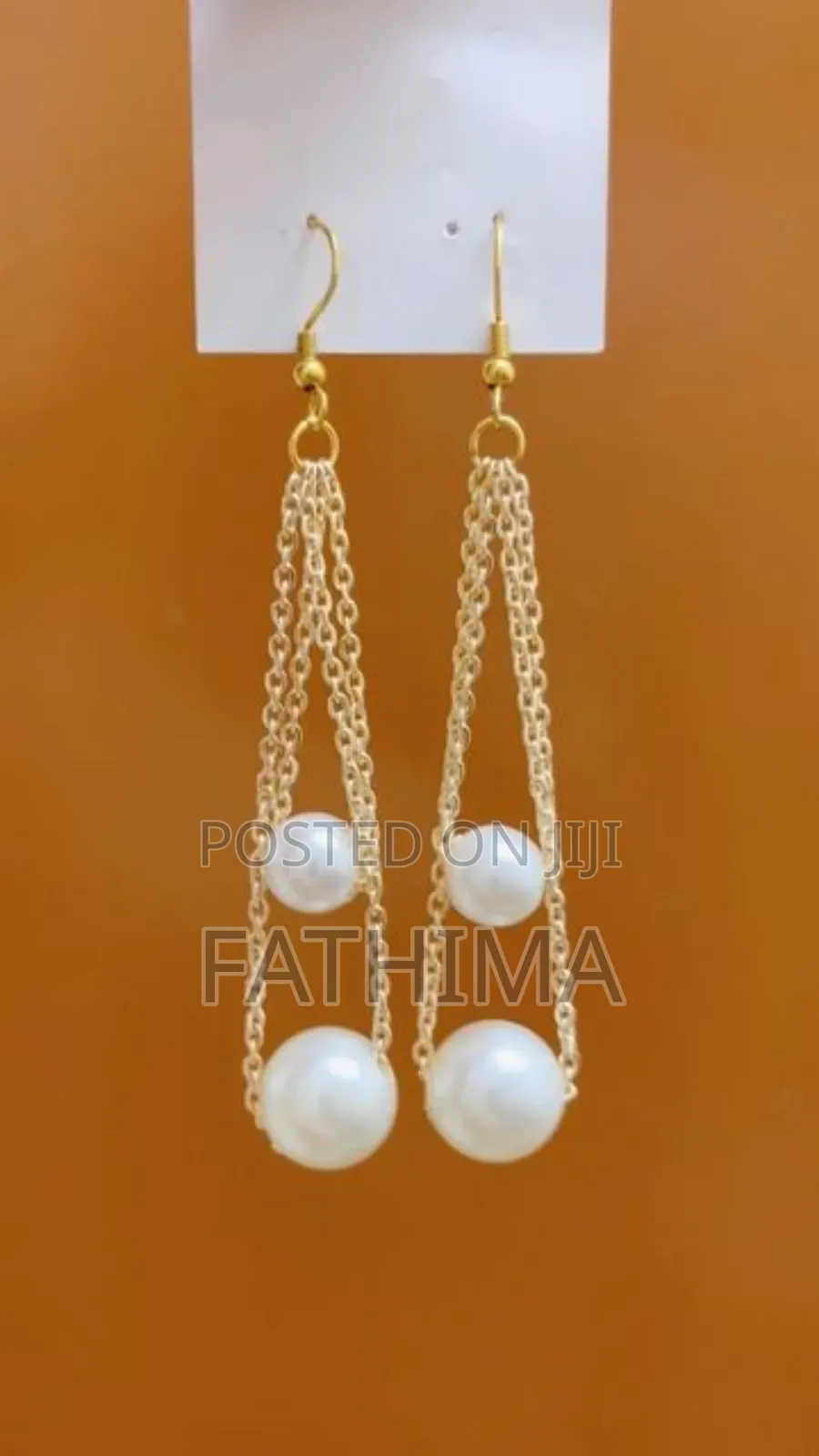 Korean Pearl Drop Earrings