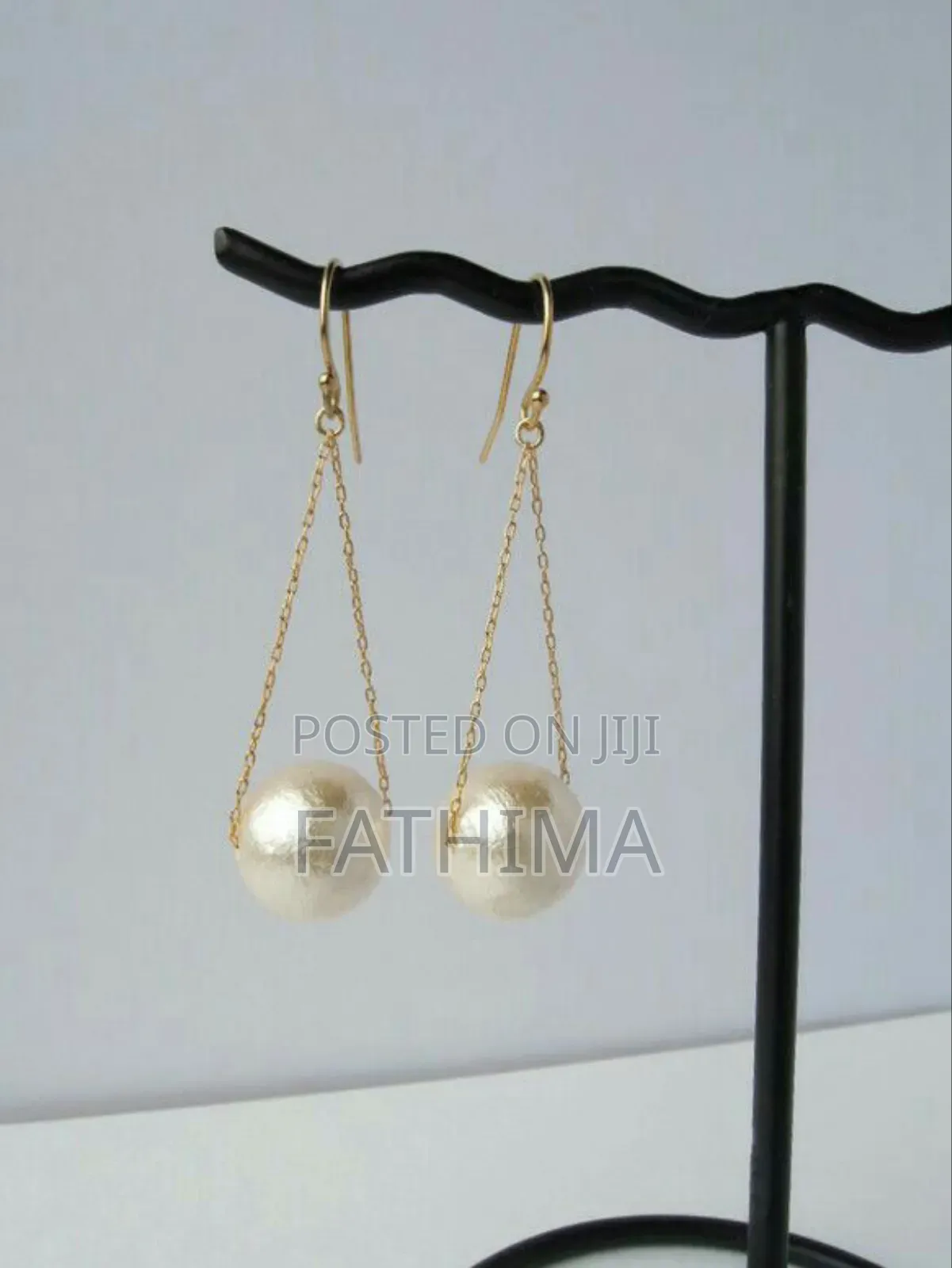 Korean Pearl Drop Earrings