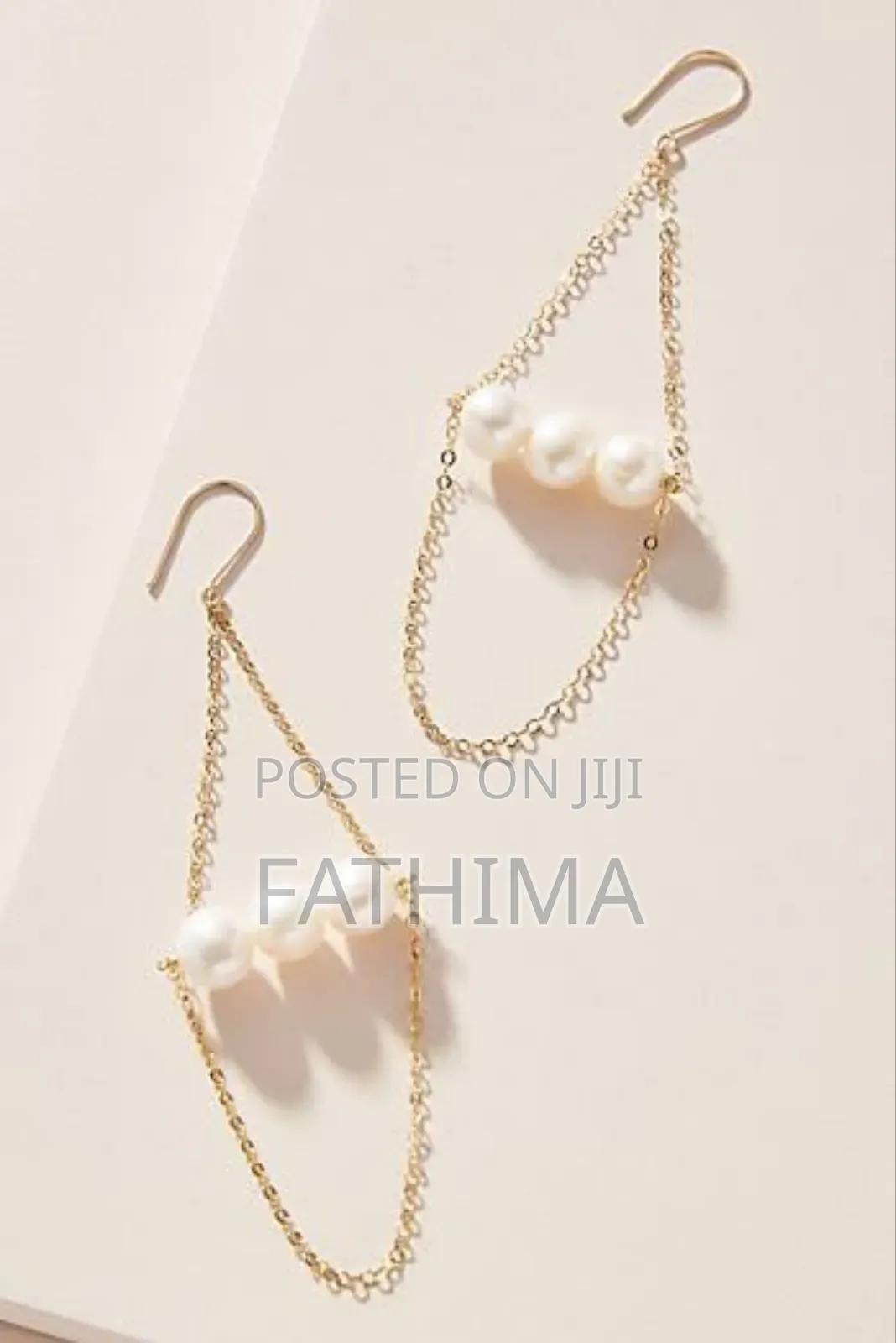 Korean Pearl Drop Earrings