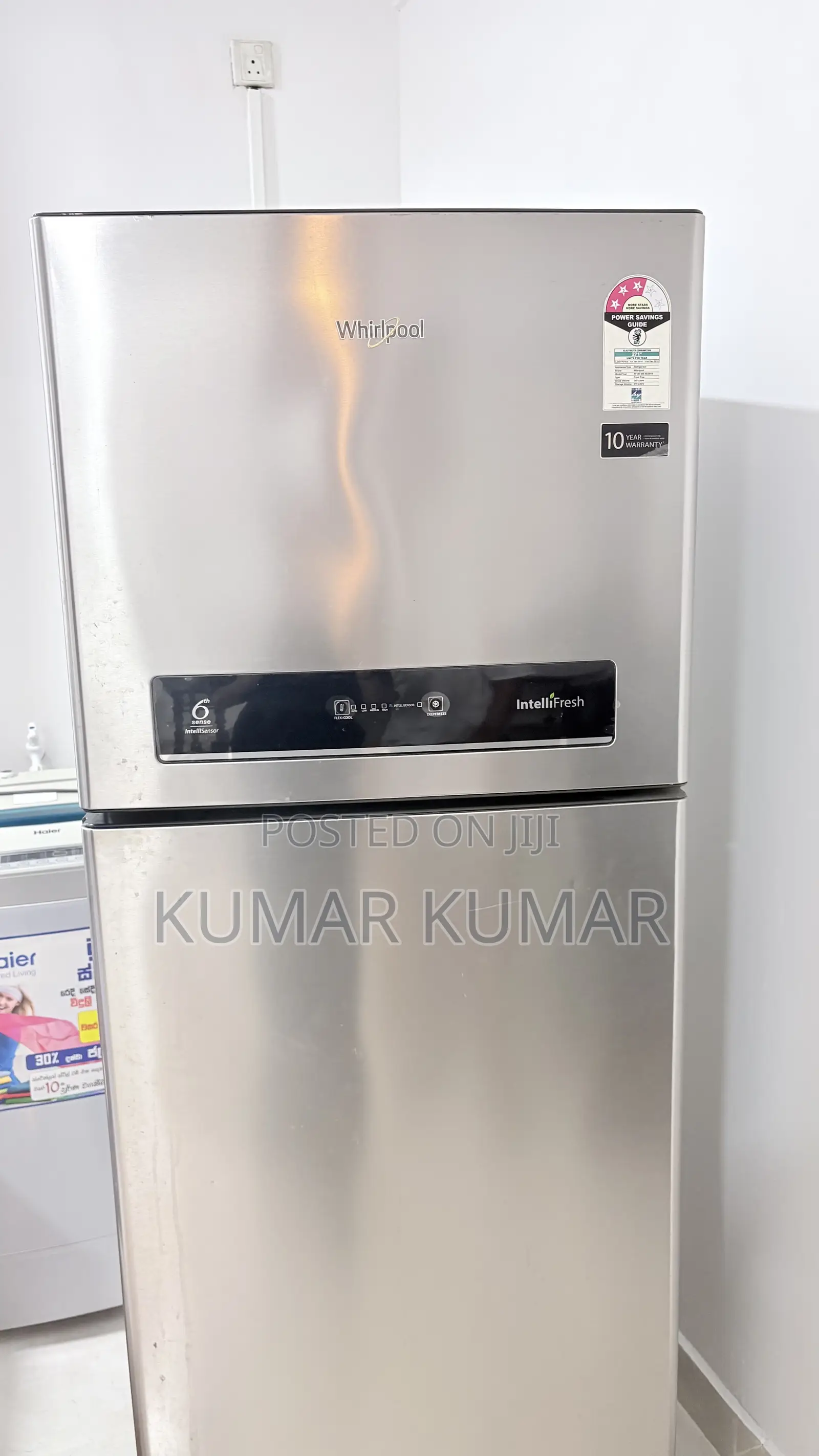 Whirlpool Double Door Refrigerator – Intellifresh