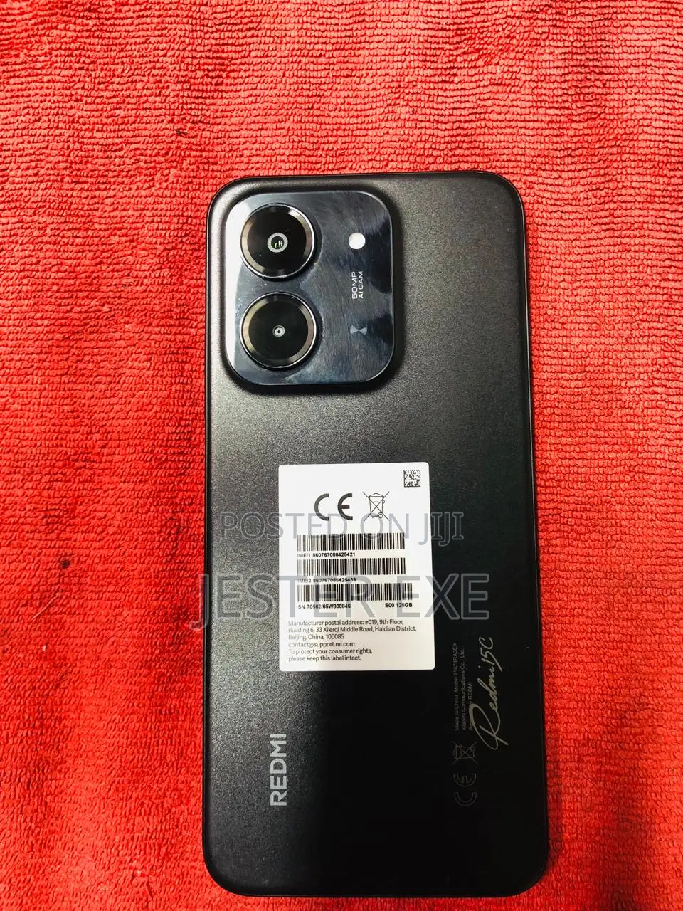 Xiaomi Redmi 15C 4G 128 GB Black