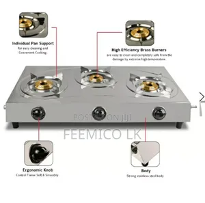 3 Burner Gas Cooker