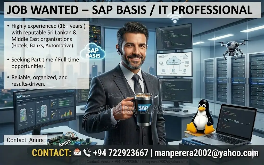 Job Wanted – Sap Basis / It
