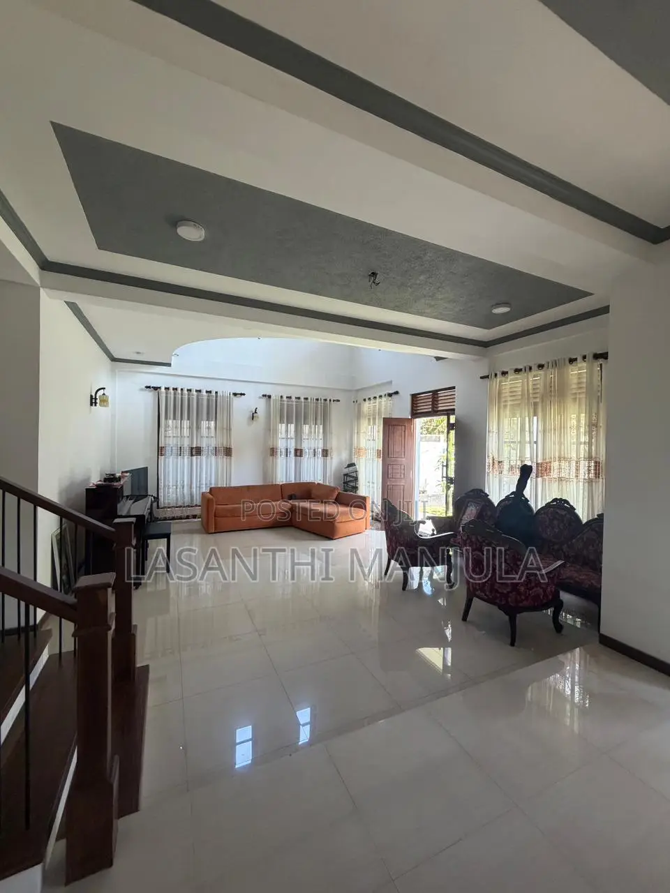 Furnished 4bdrm House in Wicklands, Galle City for rent