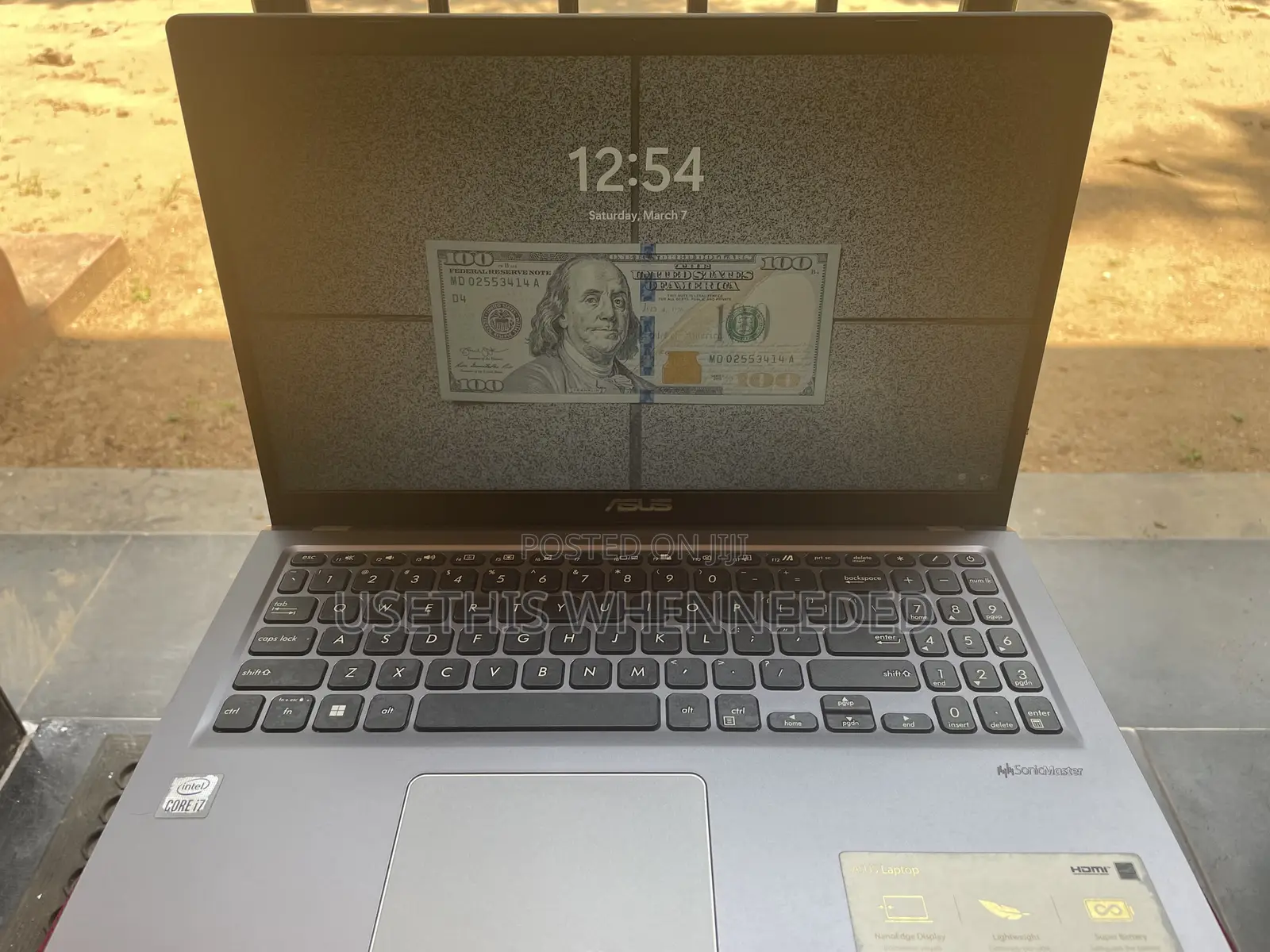 Laptop Asus 8GB Intel Core i7 HDD 1T