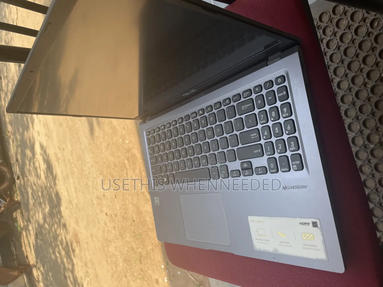 Laptop Asus 8GB Intel Core i7 HDD 1T