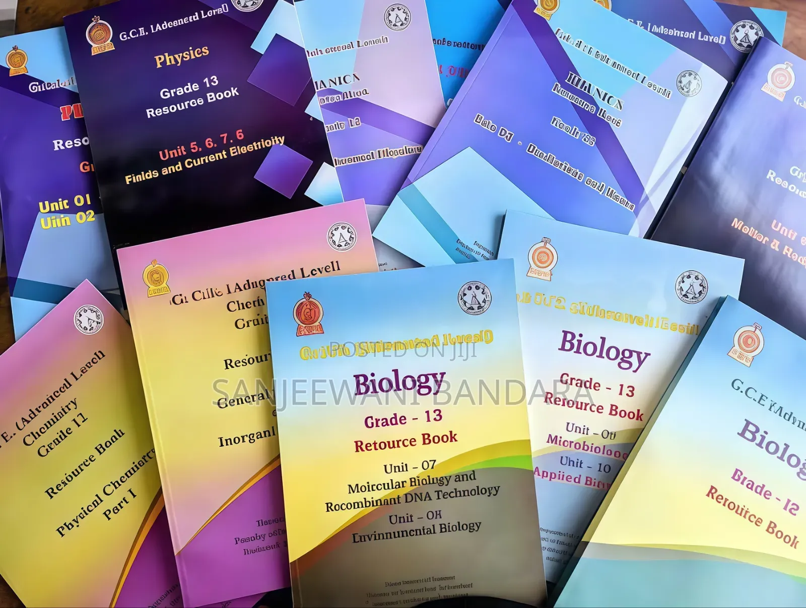 A/L Science English Medium Resource Books Practical Guides