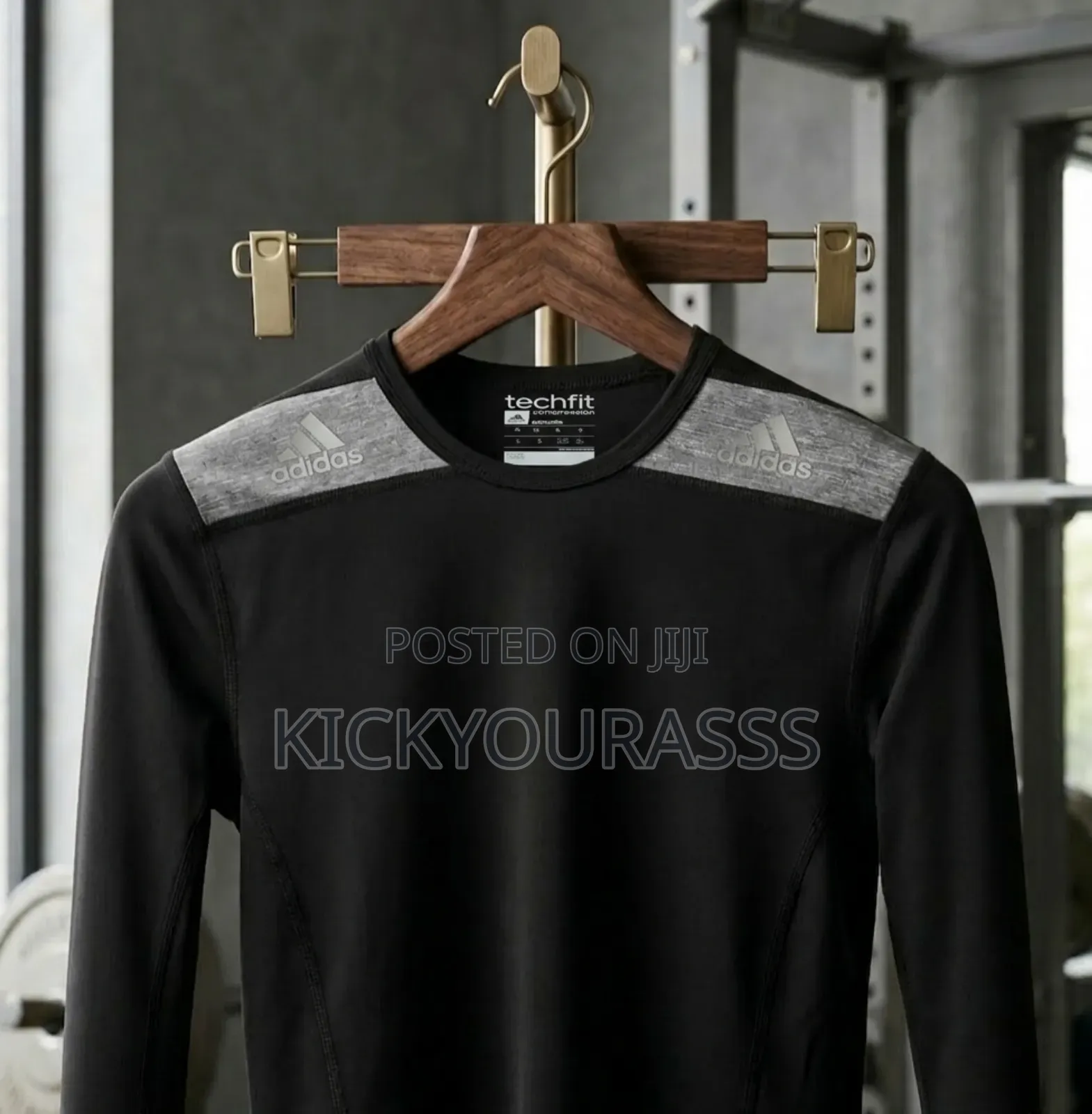 Adidas Techfit Climalite Longsleeve Body Fit Tee