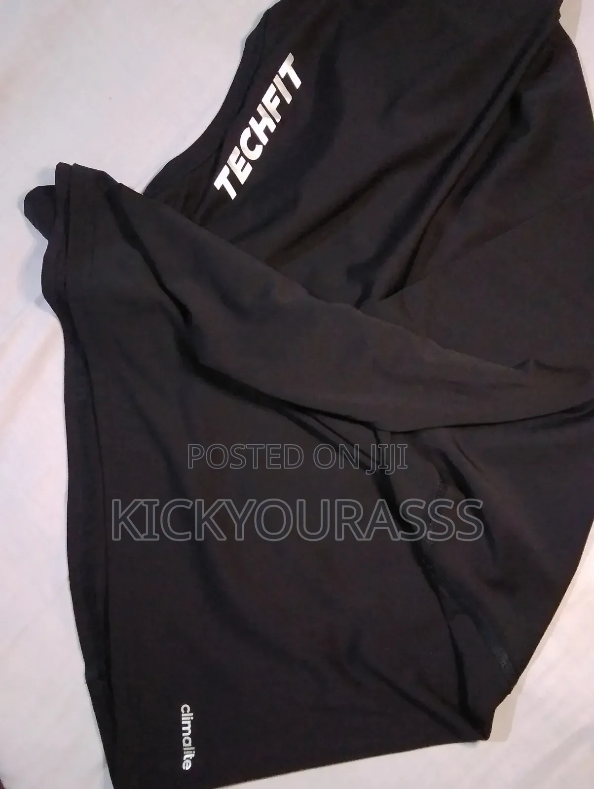 Adidas Techfit Climalite Longsleeve Body Fit Tee