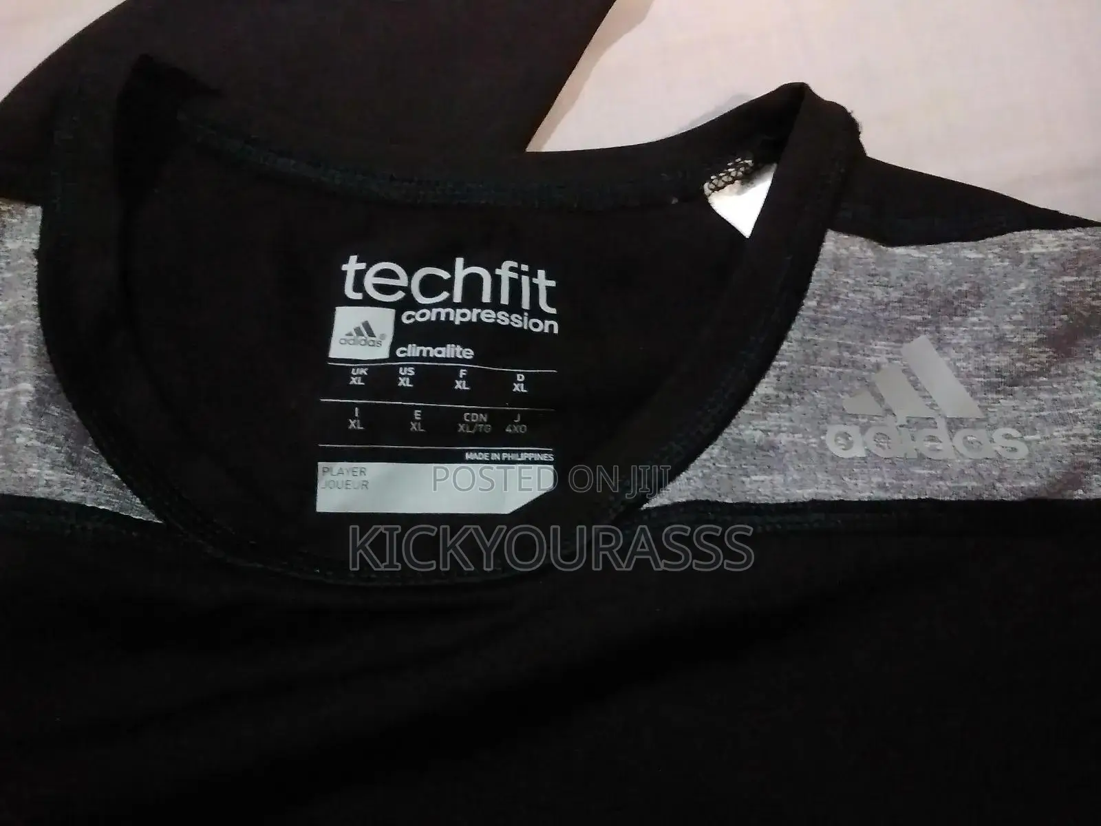 Adidas Techfit Climalite Longsleeve Body Fit Tee