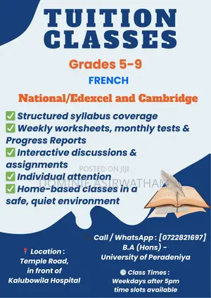 French (National/Edexcel and Cambridge) Grades 6-9
