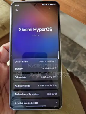 Xiaomi Redmi Note 14 5G 256 GB Purple