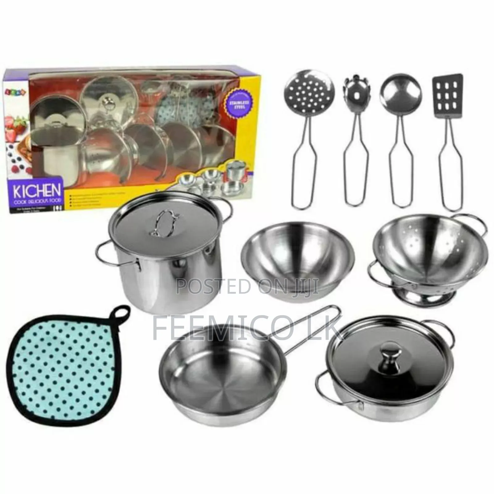 Steel Kitchen Sets for Kids
