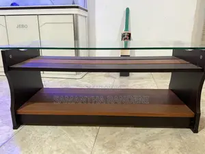 This Product Is a Piyestra Coffee Table With Glass Top Model PKSS