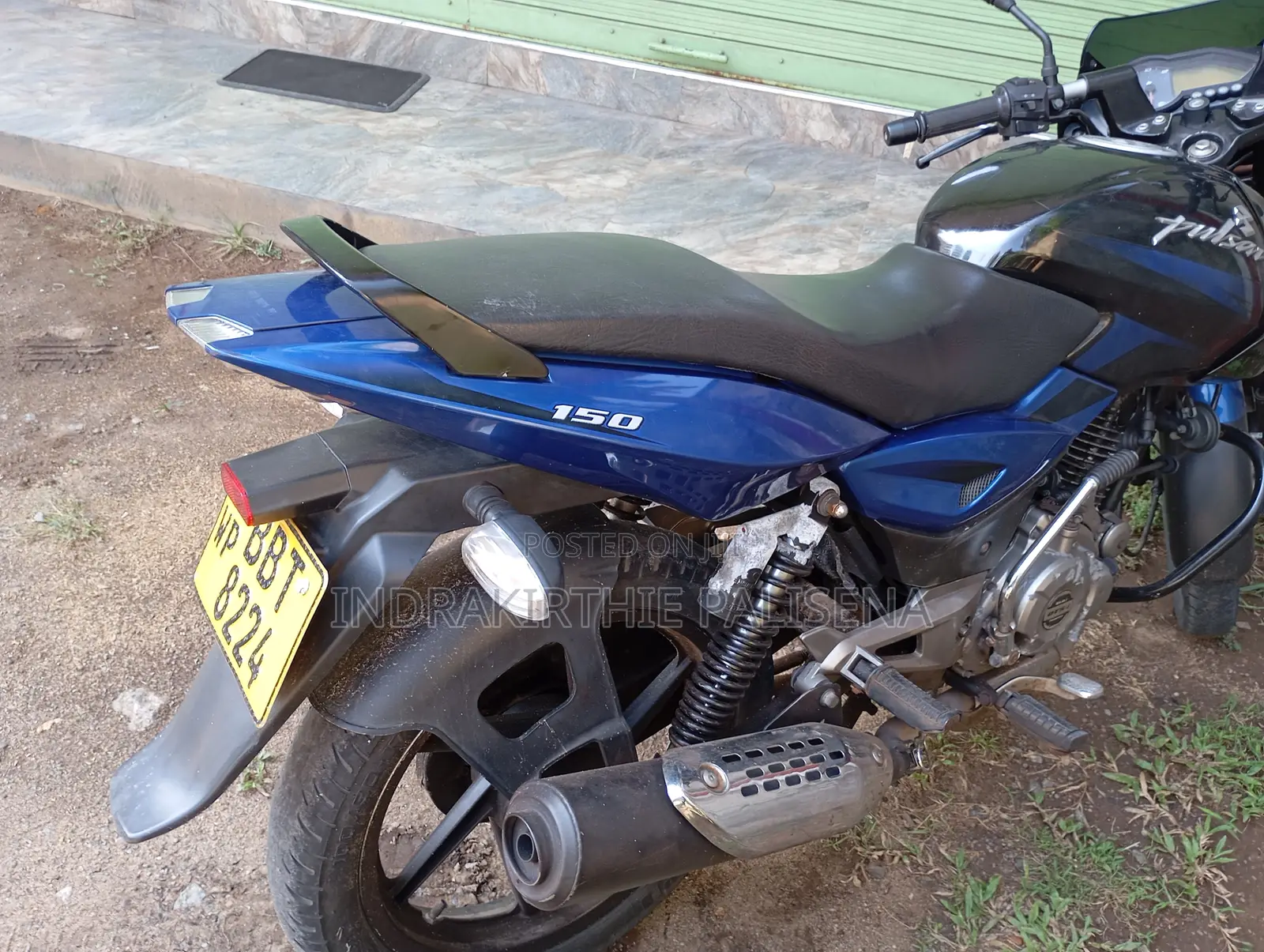 Bajaj Pulsar N150 2017 Blue
