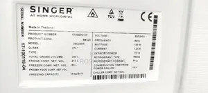 Refrigerator 340l Singer Brand Inverter Double Door