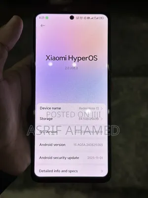 Xiaomi Redmi Note 13 256 GB Black