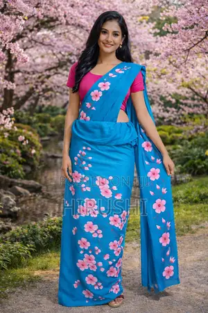 Hand Painted Sarees