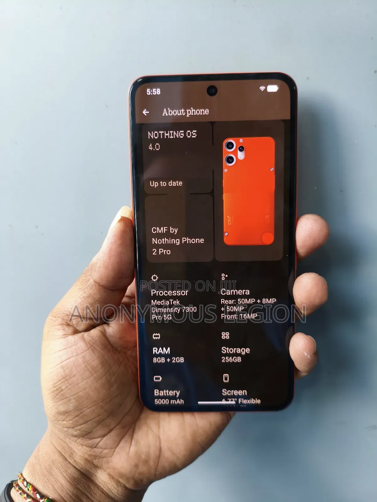 Nothing Phone CMF Phone 2 Pro 256 GB Orange