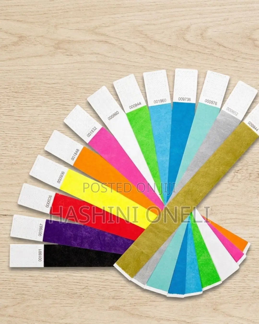 Tyvek Paper Wristband