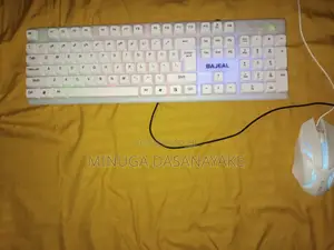 Keyboard and a Mouse With Lights