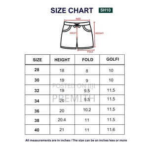 Shorts 4,6,9,14