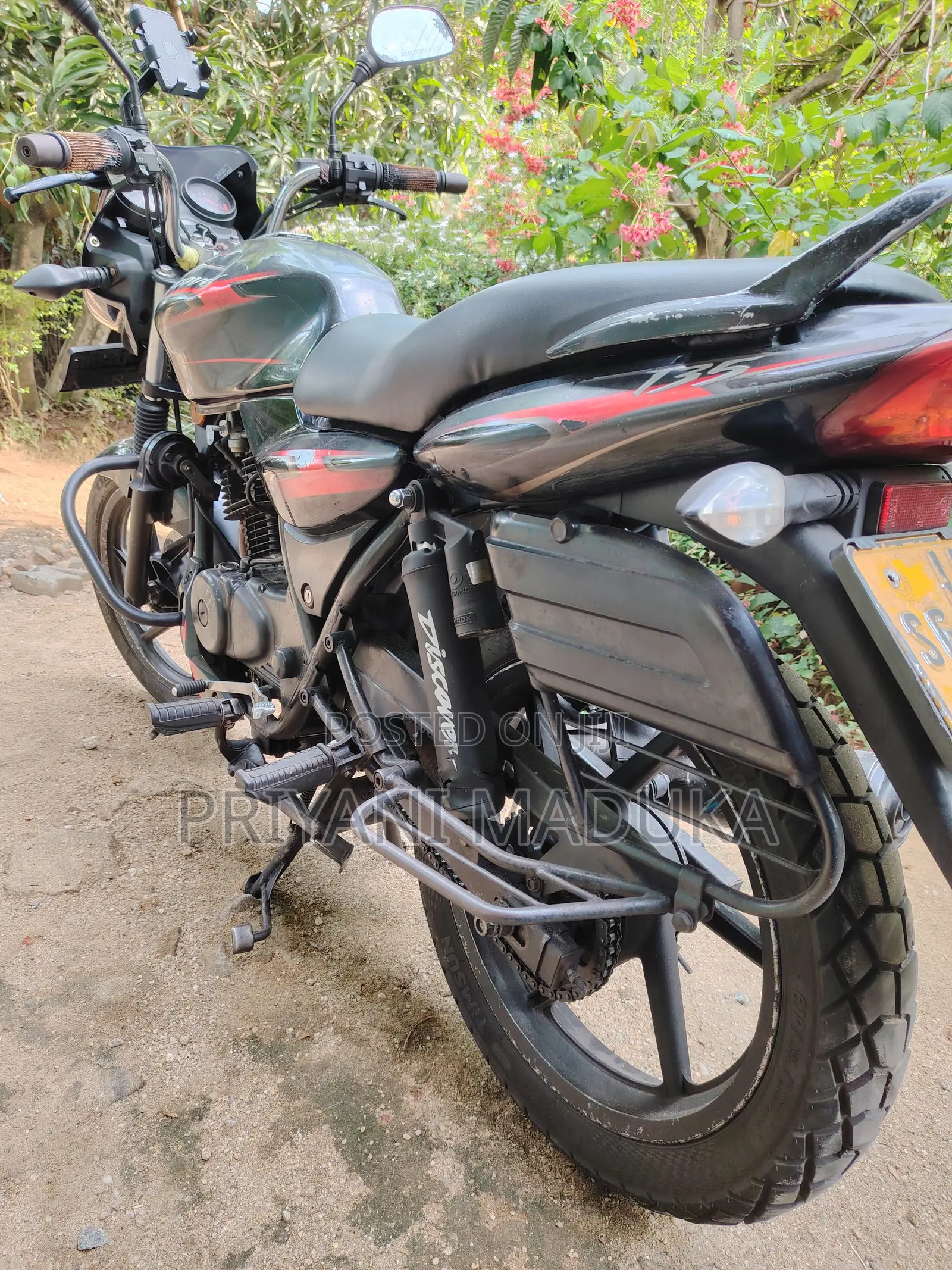 Bajaj Discover 135 2009 Red