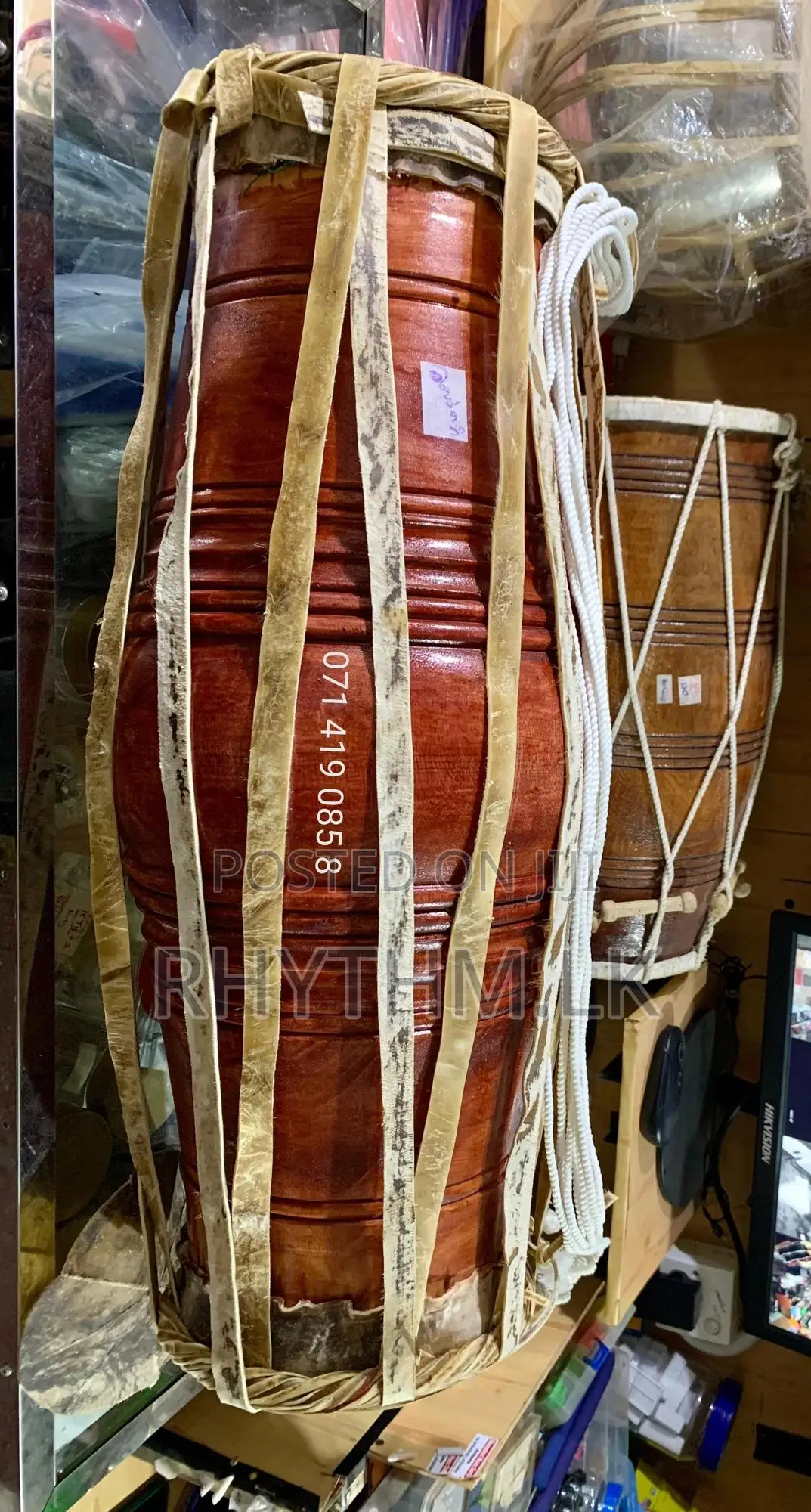 Mahogany Gatabera / මහෝගනී ගැටබෙර for Lowest Price in Sri Lanka