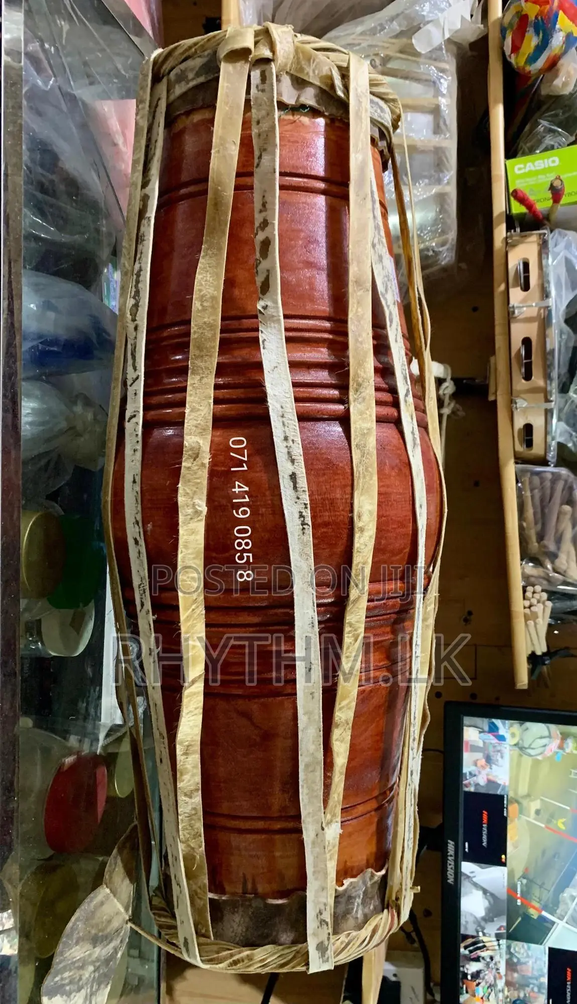 Mahogany Gatabera / මහෝගනී ගැටබෙර for Lowest Price in Sri Lanka