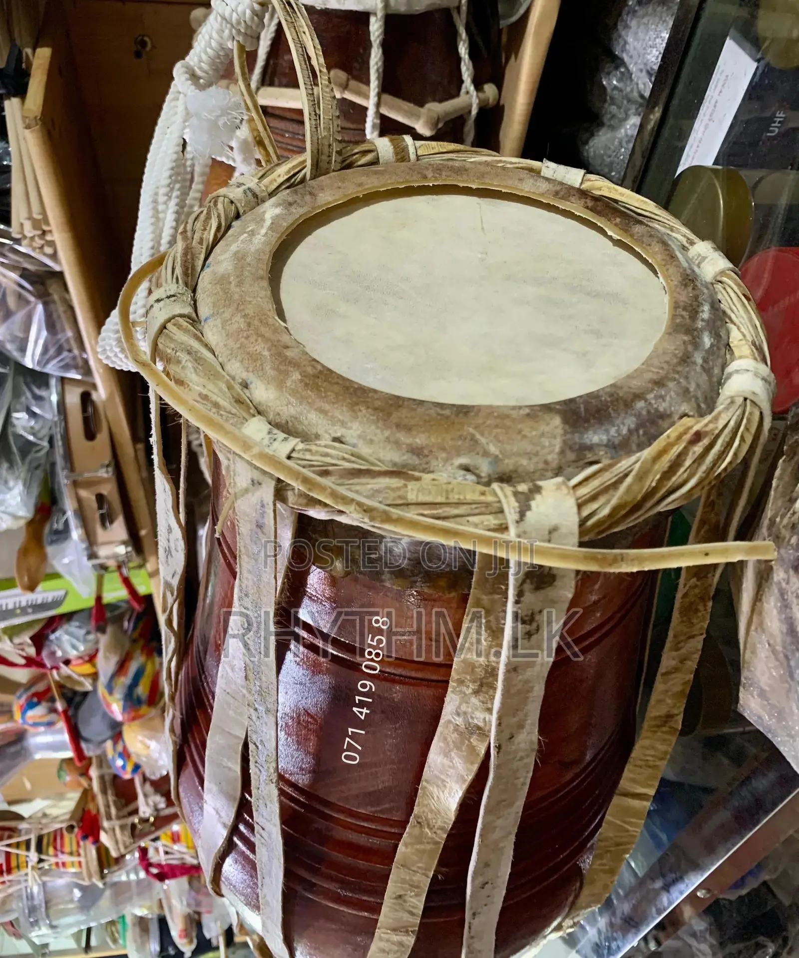 Mahogany Gatabera / මහෝගනී ගැටබෙර for Lowest Price in Sri Lanka