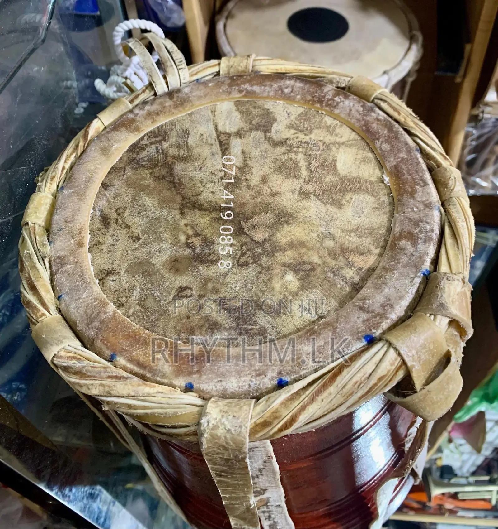 Mahogany Gatabera / මහෝගනී ගැටබෙර for Lowest Price in Sri Lanka