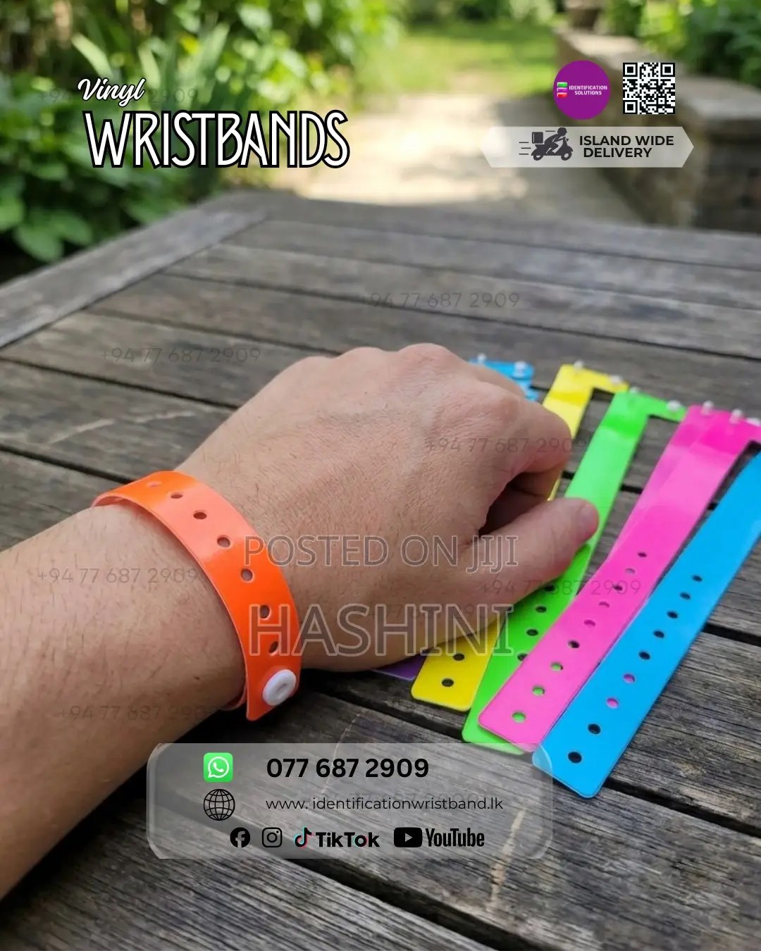 Quality Vinyl Wristbands