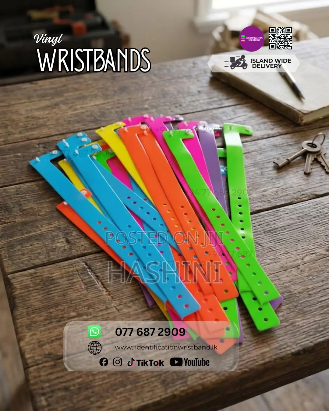 Quality Vinyl Wristbands