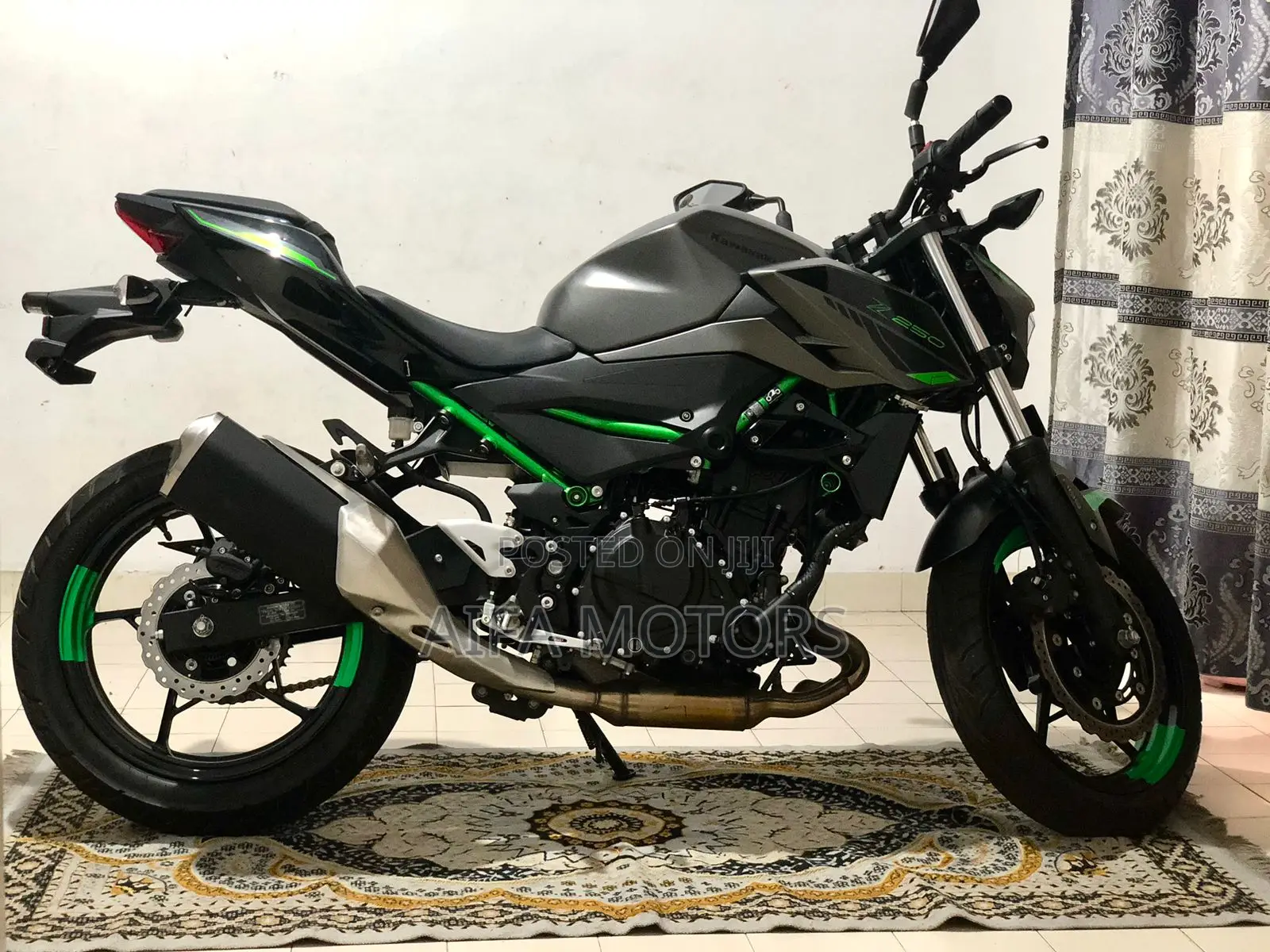 New Kawasaki 2025 Gray
