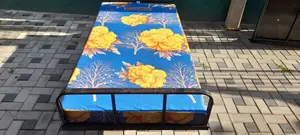 Steel Single Bed With Mattress