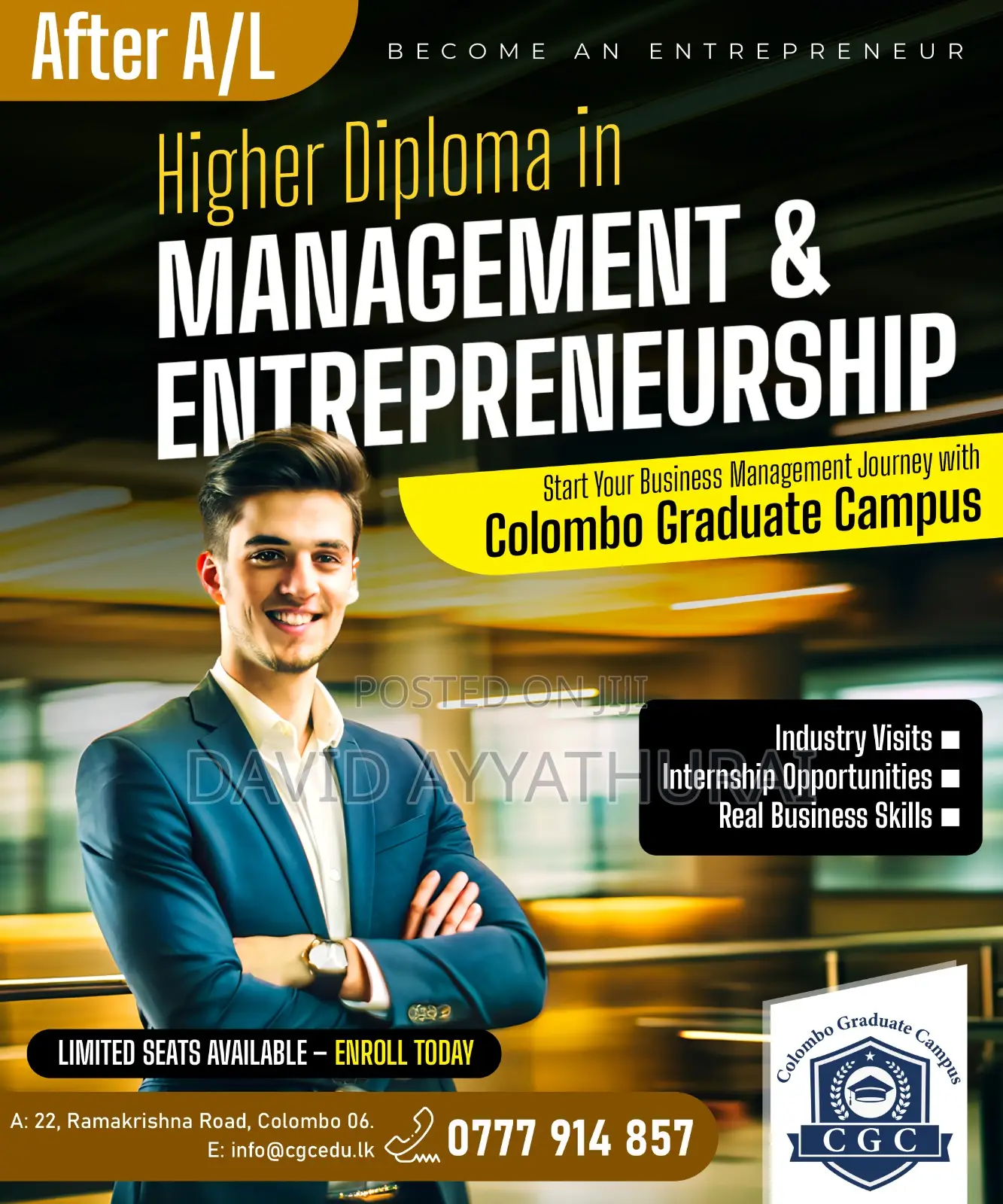 Higher Diploma in Business Management Entrepreneurship