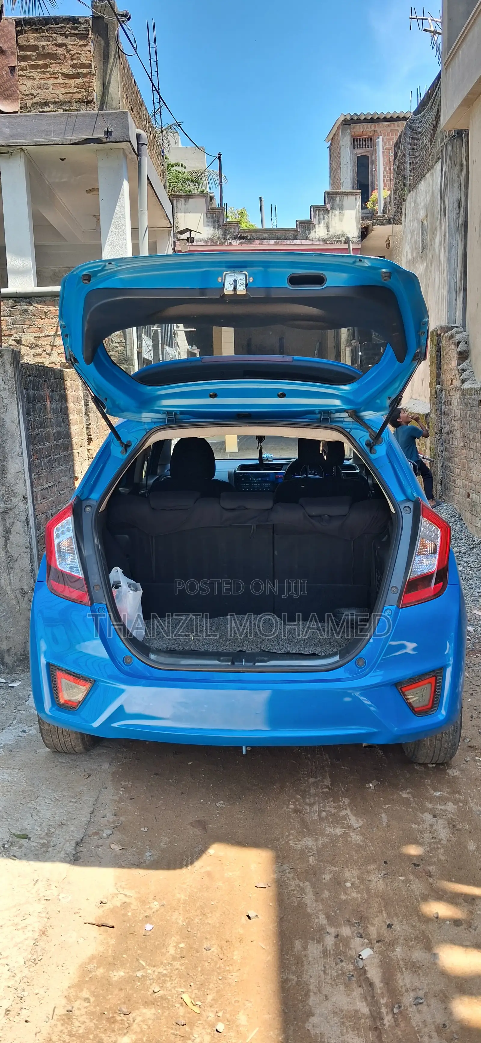Honda Fit 5D Sport 2013 Blue