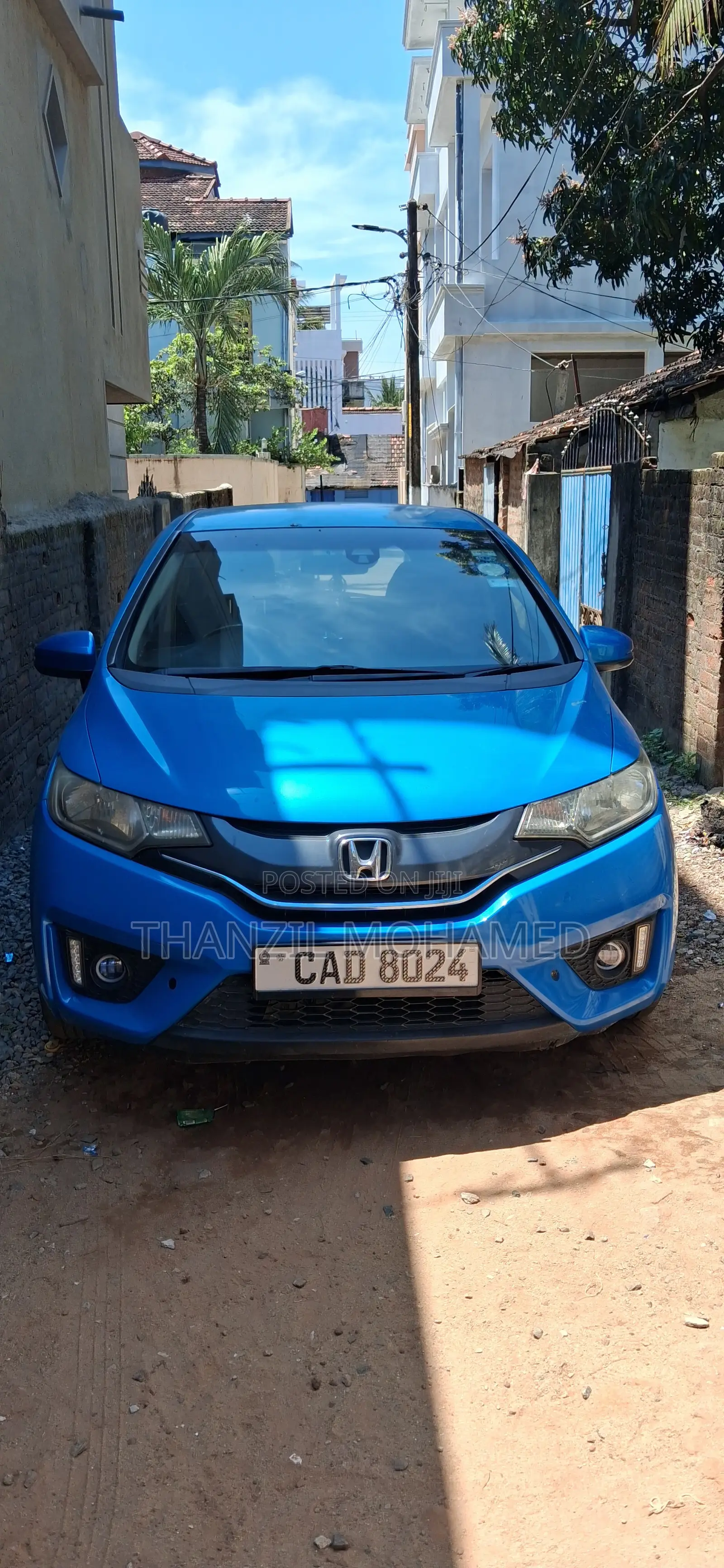 Honda Fit 5D Sport 2013 Blue